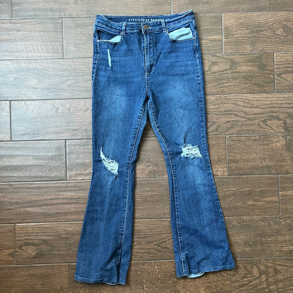 Articles of society flared skinny jeans